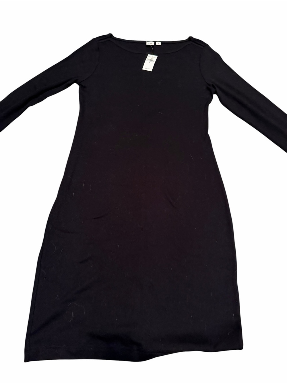 GAP Black 3/4 sleeve modern Dress